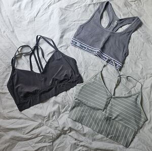 SALE! Womens Three Pack Of Sports Bras (L-XXL)